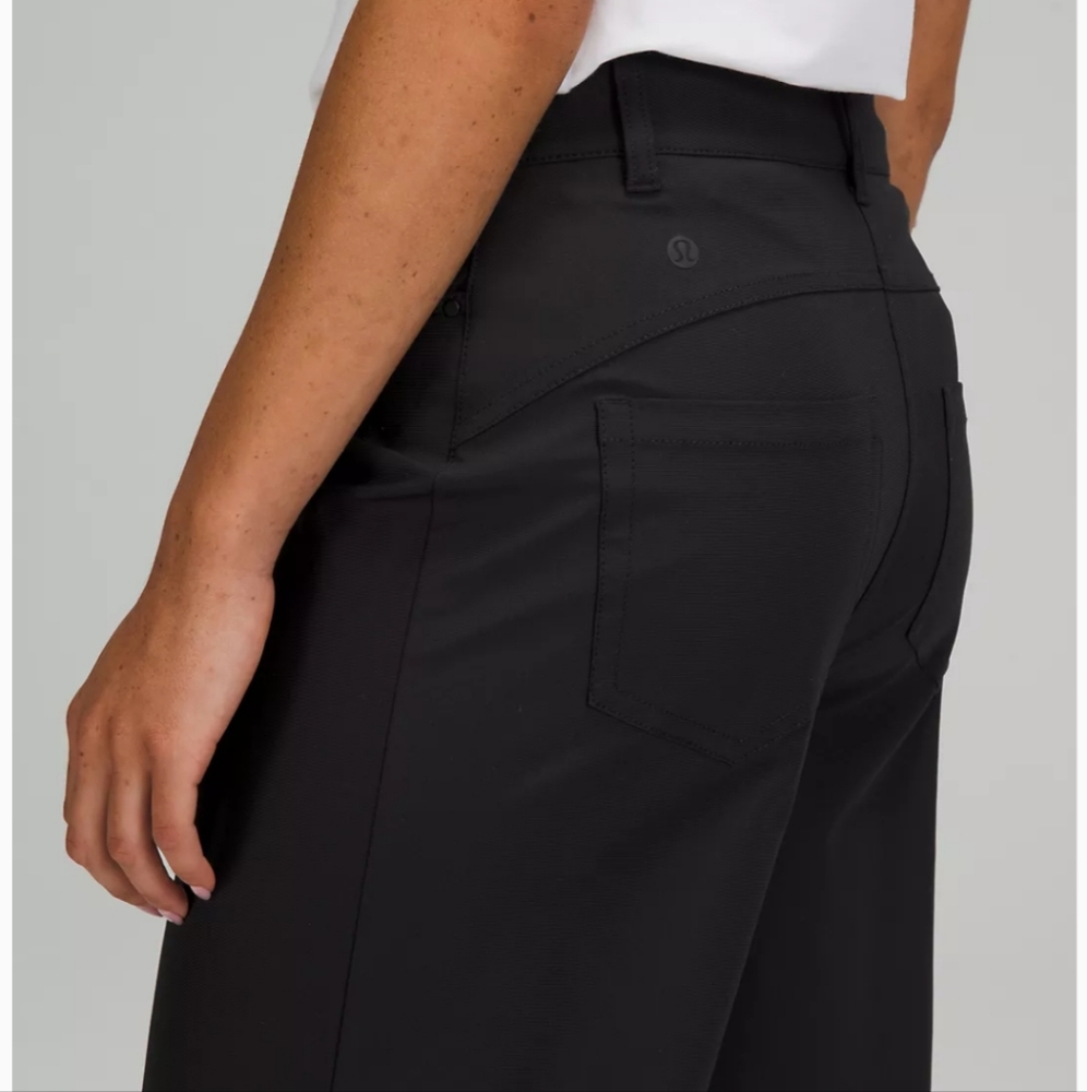 Lululemon City Sleek Wide Leg Pants Black 33 - Picture 15 of 16